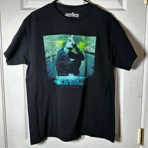 Justin Bieber Black Graphic Tee